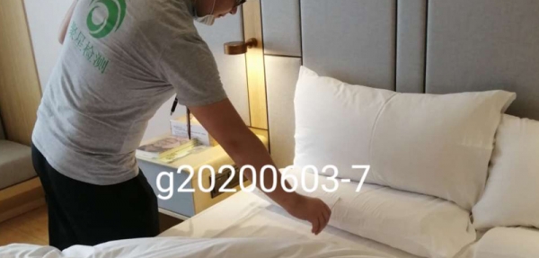 聚星酒店公共用品、客房衛生檢測